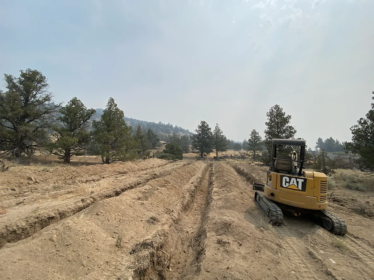 Drainage and sytems utilities C Bar L Development Excavation in Terrebonne Oregon (31)